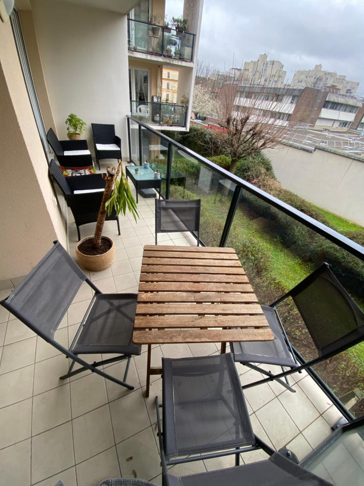 Spacieux 3 Pieces Sur Jardin Ivry-sur-Seine Extérieur photo
